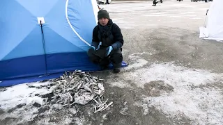 ПОПАЛ НА РАЗДАЧУ! Зимняя рыбалка в Приморском крае.