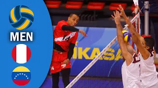 PERU vs VENEZUELA - Full Match | Men's Volleyball Sudamericano 2019