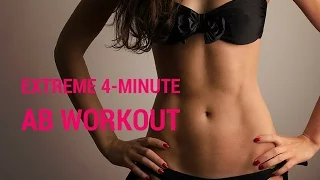 Extreme 4-minute ab workout