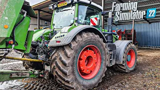 BEAST TRACTOR WITH BIG TIRES | Insane Real sound on Fendt 942 VARIO GEN7 - Farming Simulator 22