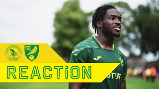 REACTION | King's Lynn Town 1-6 Norwich City | Jonathan Rowe