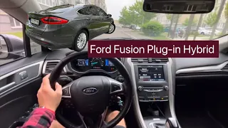 Ford Fusion 2015 Plug-in Hybrid Test Drive