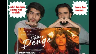 Chhor Denge: Parampara Tandon | Sachet-Parampara | Nora Fatehi, Ehan Bhat | Arvindr| AFGHAN REACTION