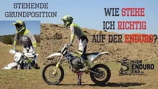 Enduro Tutorial #17 / Stehende Grundposition beim Endurofahren