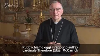 Report McCarrick, Parolin: «Abbiamo agito per la ricerca della verità»