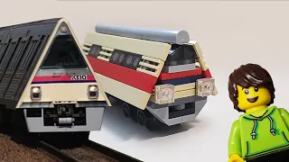 How I made the Toblerone Train with LEGO - Larry's Lego