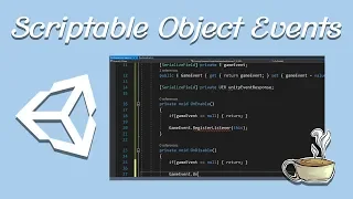 GameDev Architecture - Scriptable Object Event System - Unity - Part 1