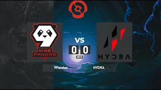 9Pandas vs. HYDRA  - DPC EEU 2023 Tour 3: Division I | BO3 @4liver