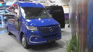 Mercedes-Benz Sprinter 517 CDI StyleBus Bus (2023) Exterior and Interior