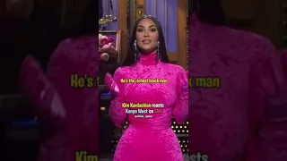 Kim Kardashian roasts Kanye West on SNL