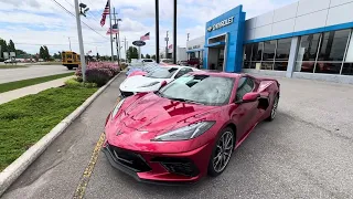 Chevy Car Dealership filming Electric Sport Cars