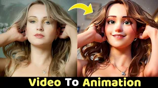 Convert Any Video Into Animation With Ai | Video ko cartoon me kaise badale | ai video generator
