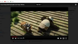 Kung Fu Panda 1 Hindi Dubbed 720P download. Link in Description