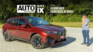 BMW iX: CARRO MAIS TECNOLÓGICO DO BRASIL TEM REALIDADE AUMENTADA E RODA 630 KM COM UMA CARGA