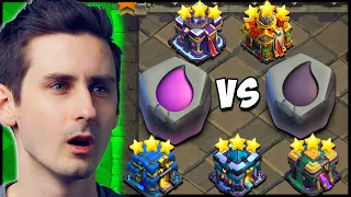 Is Elixir or Dark Elixir Troops & Spells Stronger? Ulitmate Elixir War!!