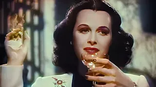 Hedy Lamarr | Algier (1938, dramat) film Johna Cromwella | Koloryzowane
