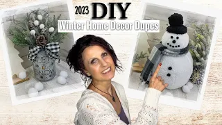 DIY Winter Crafts | DIY Winter Home Décor Craft Dupes | DIY Winter Home Décor 2023