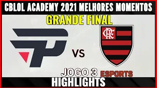 CBLOL Academy PAIN x FLA HIGHLIGHTS Jogo 3 | CBLOL Academy Final paiN Academy x Flamengo Academy.