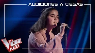 Lucía Souto canta 'Lay me down' | Audiciones a ciegas | La Voz Kids Antena 3 2019