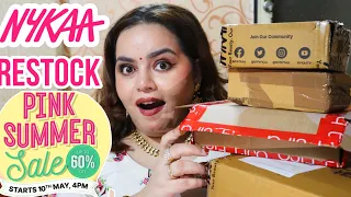 Top 10 Nykaa Restock | Unsponsered Makeup and skincare Haul| Kaur Pavneet