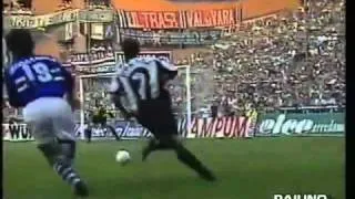 Sampdoria - Juventus 1-1 (27.09.1997) 4a Andata Serie A.