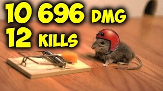 Maus || last second win - 12 Kills - 10.696 DMG || World of Tanks