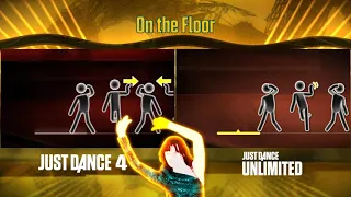 Just Dance  - Pictograms Comparison | On the Floor