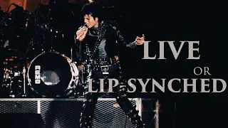 Was MJ singing live or lip-synching? #1 (1983-1991)