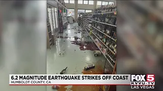 6.2 magnitude earthquake strikes off coast of California