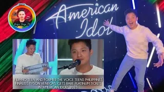 Tyson Venegas American Idol 2023 New York State Of Mind • Regie Ongo TV