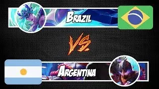 ●[AO VIVO] - BRASIL vs ARGENTINA - Mobile Legends
