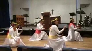 Easter Dance Presentation||Song: My Redeemer Lives||Tambourine Dancers