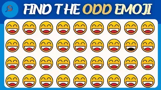 Can You Spot the Odd Emoji? Test Your Eye Speed with Oddity Spotting #quiz #spotthedifference