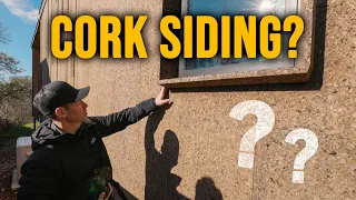 Cork Insulation and Siding - I've never seen this!