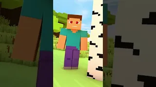 Minecraft kiss     Steve kissing 😘3