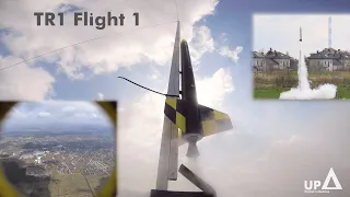 Experimental Rocket TR1 Test Flight #01 Onboard FHD Footage