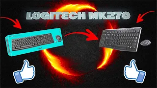 Обзор беспроводной клавиатуры Logitech MK270