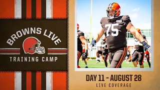 Browns Live: Training Camp Day 12