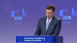 Vice President Valdis Dombrovskis EU debates the trade policy review. Fair enough?