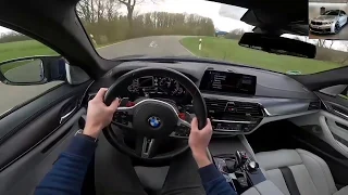 Bmw M5 f90 competition test drive 🔥🏎