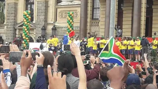 RWC 2019 Springbok Captain speech at Cape Town City Hall