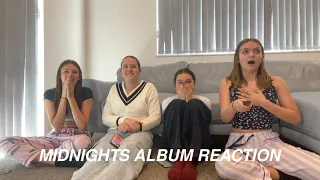 MIDNIGHTS ALBUM REACTION + 3am edition and bonus track!