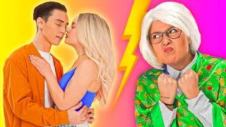 My Mom vs My Boyfriend || How to sneak boyfriend from Mom - Family Struggles by FUN2U