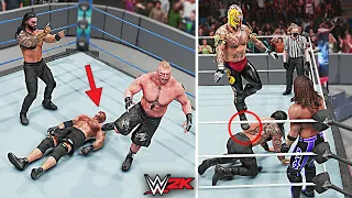 Top 10 Coolest Assisted Finishing Moves!! | WWE 2K