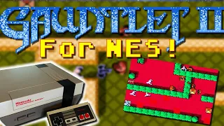 GAUNTLET II for NES Review - Greg's Game Room