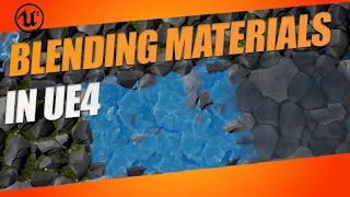 Blending Materials In UE4 - Unreal Engine 4 Tutorial