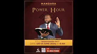 MANDARA SDA CHURCH || MORNING SERVICE || 01 JUNE 2024 || 8AM-12PM ||