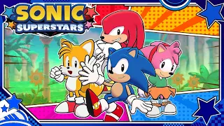 SONIC SUPERSTARS - Comic Book Style DLC - Gameplay Showcase