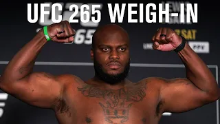 UFC 265: Lewis vs Gane Weigh-in