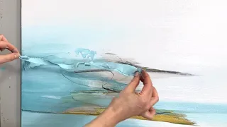 DIY Tools and Intuitive Abstract Acrylic Techniques - Your Invitation to the World of Creativity!